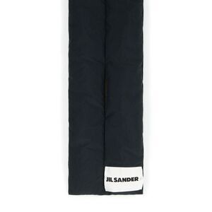 Jil Sander Black Polyester Scarf Men